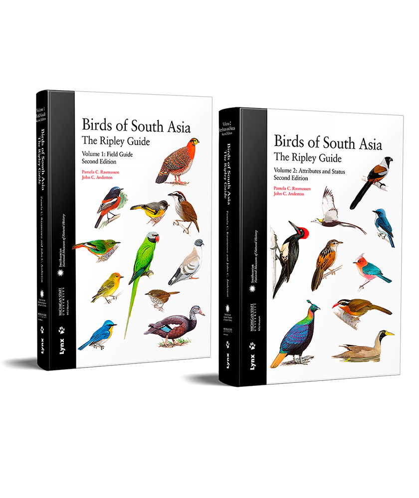 Birds of South Asia - The Ripley Guide (two volumes)