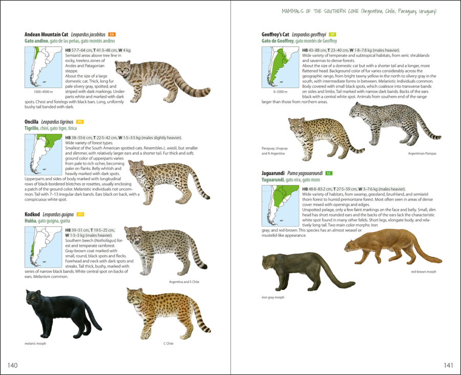 Mammals of the Southern Cone