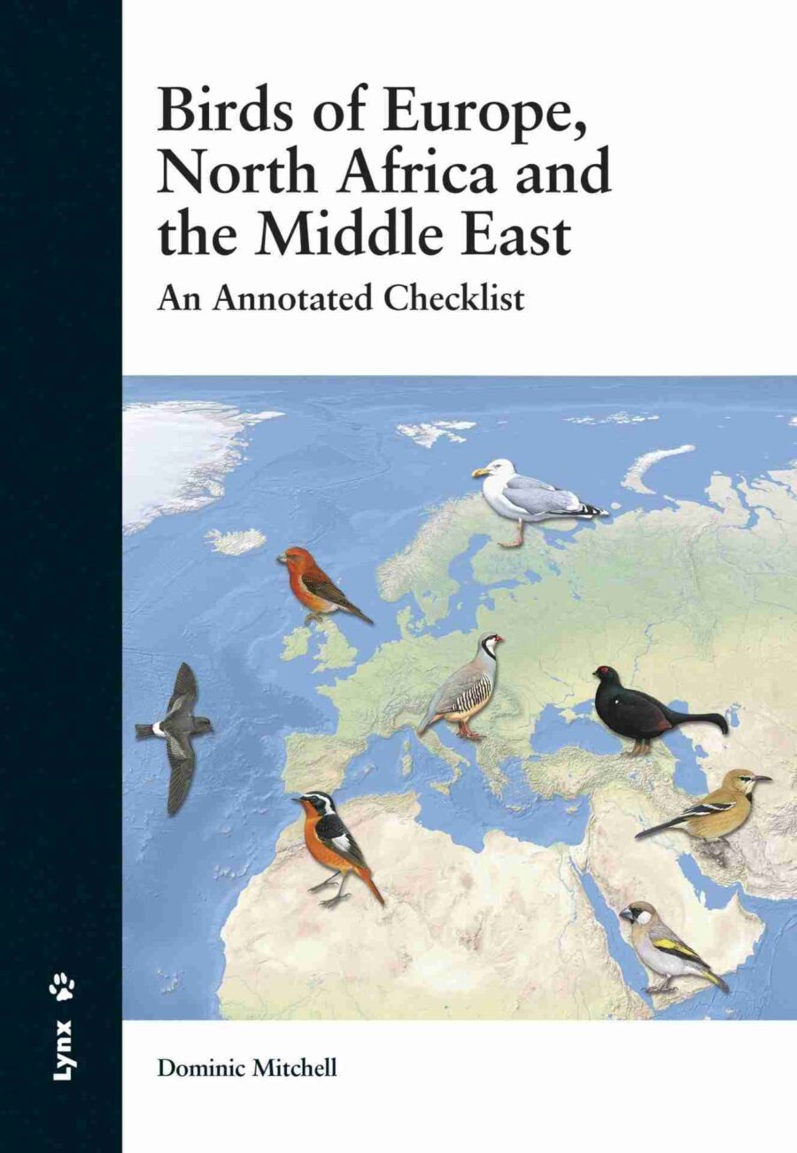 Birds of Europe, North Africa and the Middle East book cover image