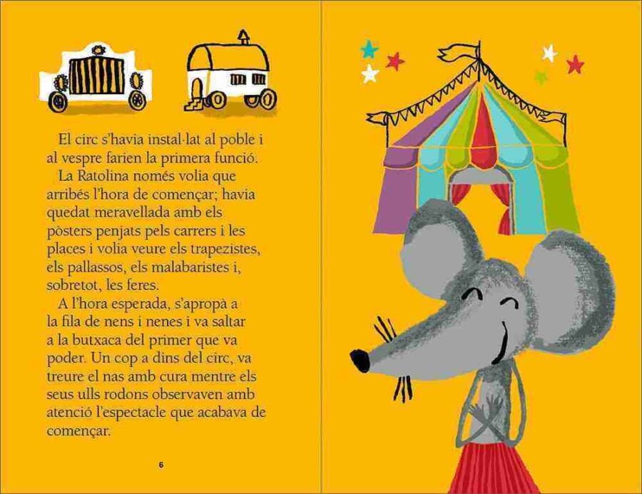 La Ratolina al circ sample page